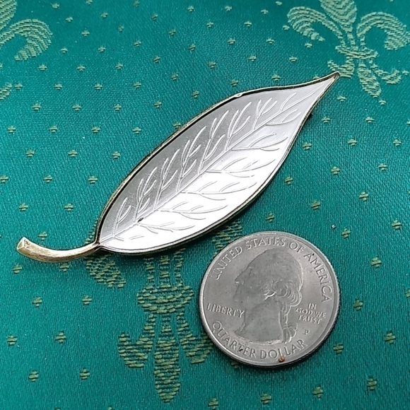 Meka Sterling Silver Denmark Vintage Brooch/Pin - Picture 6 of 7